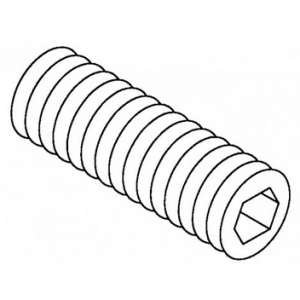 Carriage Set Screw, Nylon - 2175-0106